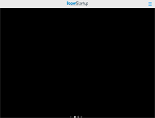 Tablet Screenshot of boomstartup.com